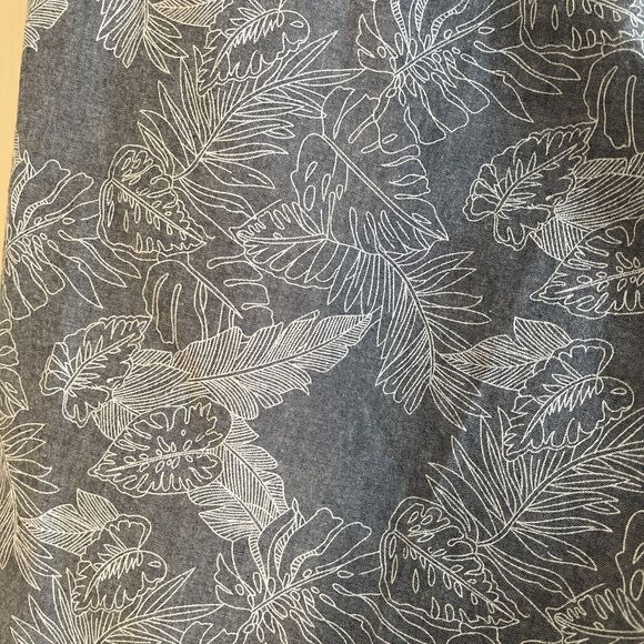 7 Diamonds Mens Size 38 X 22 Performance Shorts Tropical Flat Front Hidden Fly - Picture 3 of 16